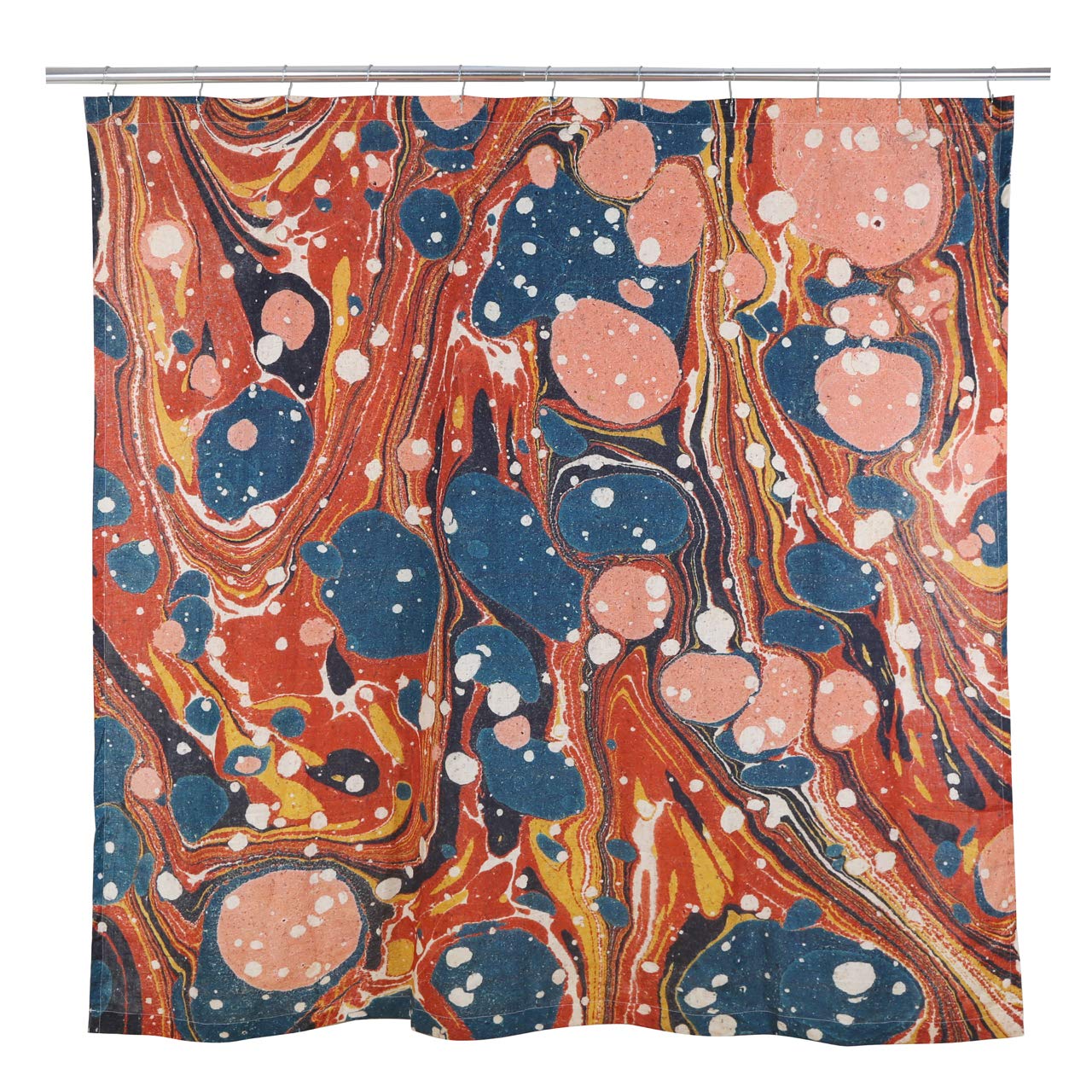 Waterproof Marble Pattern Shower Curtain - Elegant Bathroom Decor for Modern Homes | Perfect for Spa-Like Showers & Stylish Bathroom Upgrades