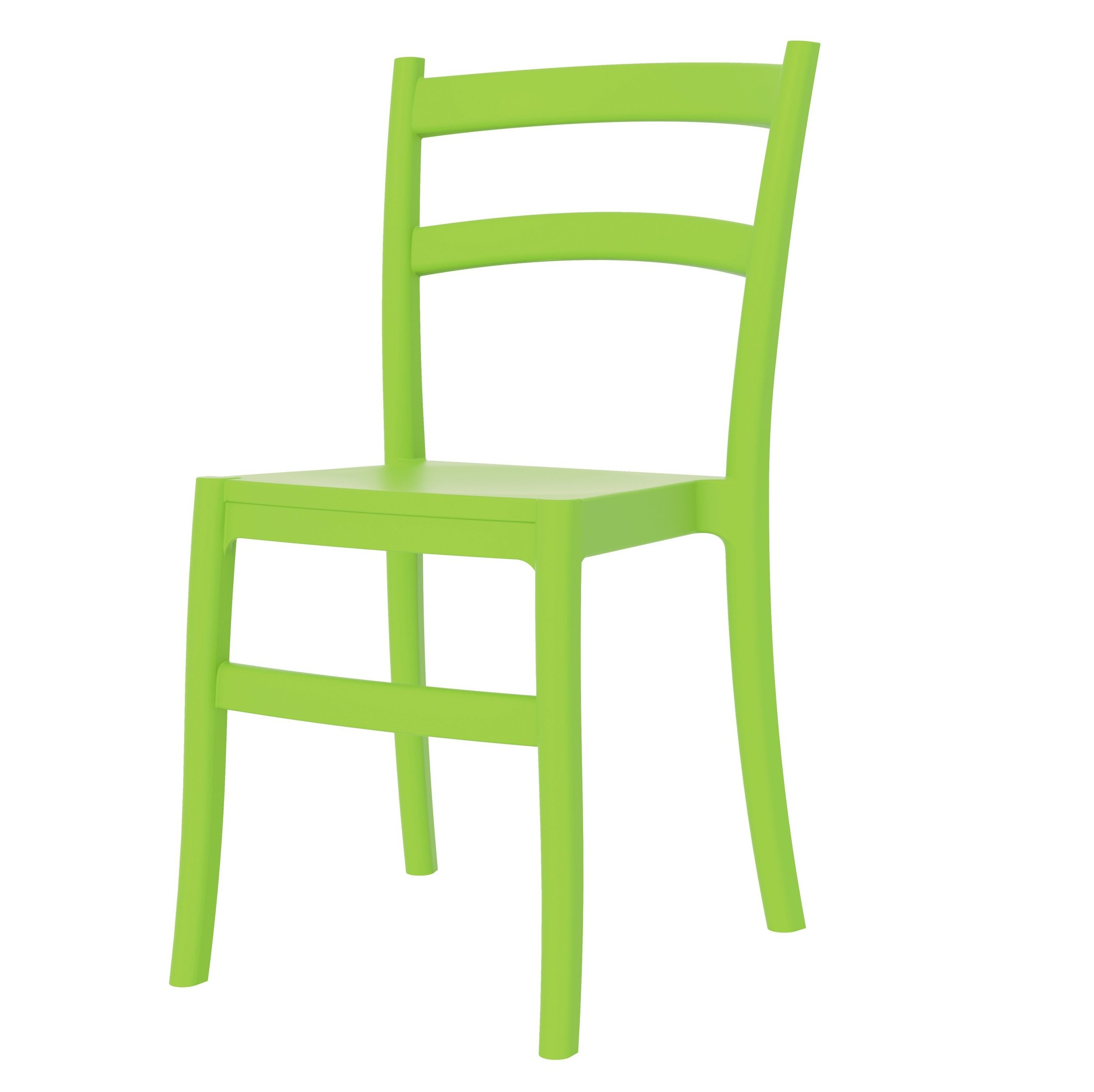 Tiffany Patio Dining Chairs Set of 2 - Tropical Green Outdoor Furniture for Garden, Poolside & Backyard Relaxation
