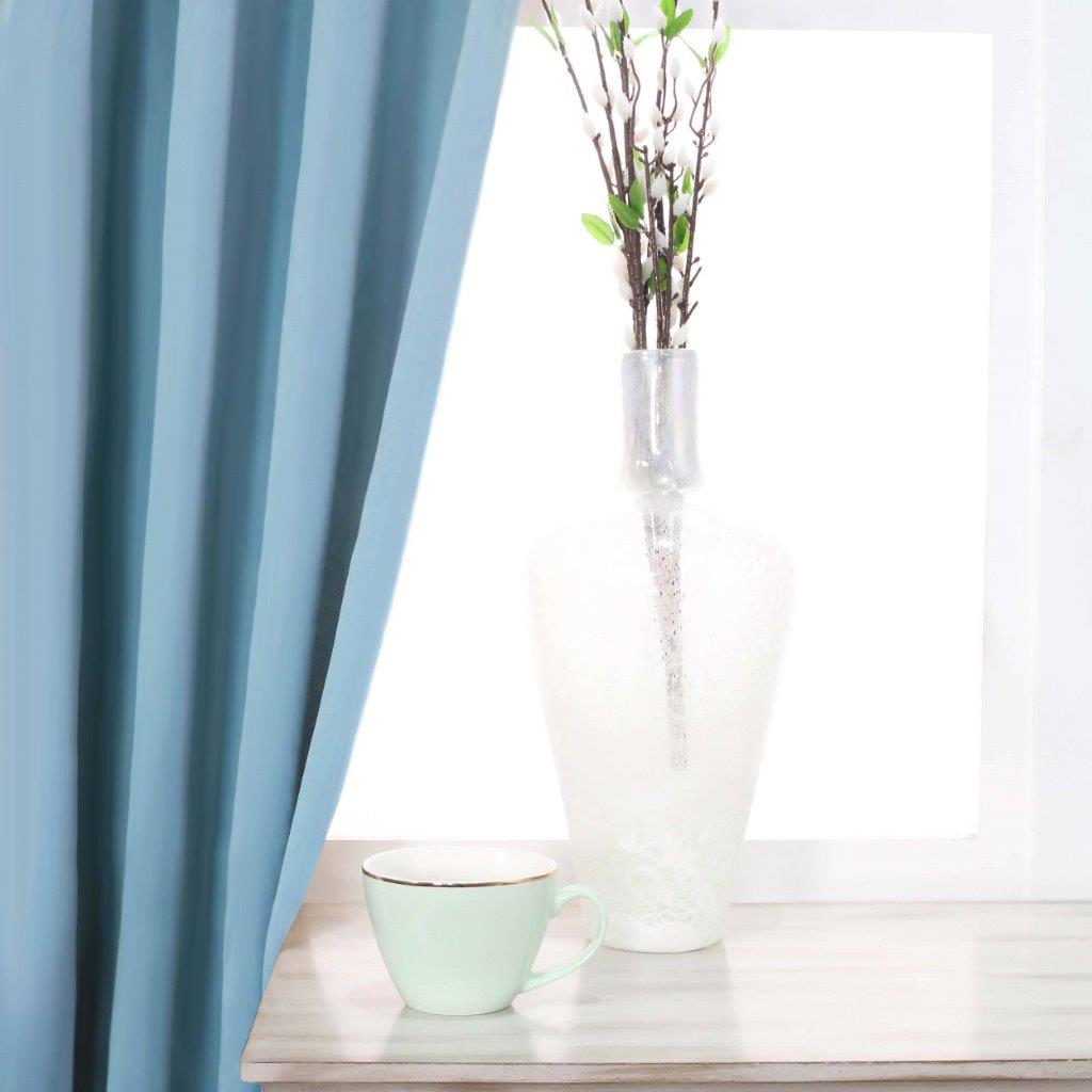 Blackout Curtains with Grommet Top - Solid Classic Modern Window Treatment for Bedroom & Living Room - Noise Reducing & Energy Saving