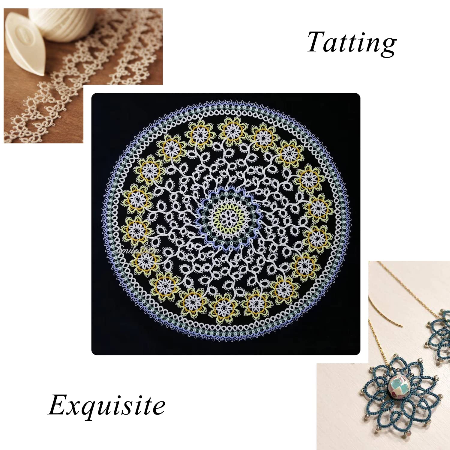 Golo Size 20 Crochet Thread - Premium Knitting Yarn in Pearl White (804) - Perfect for Doilies, Lacework & Delicate Handmade Crafts