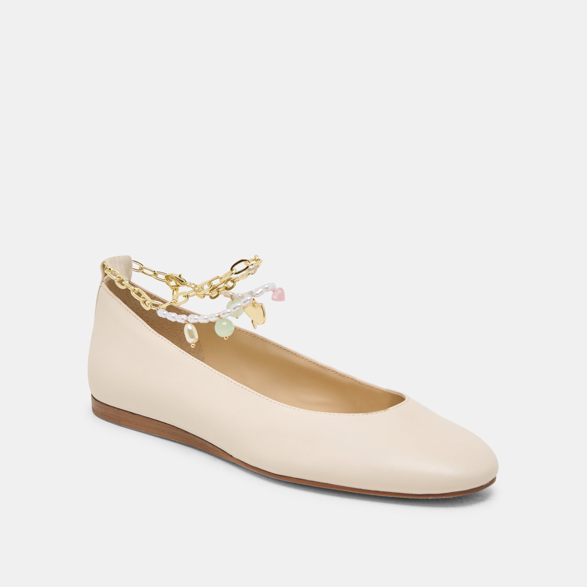 BAIDEN Women's Ballet Flats - Genuine Bone Leather Comfortable Slip-On Shoes for Work, Office & Casual Wear