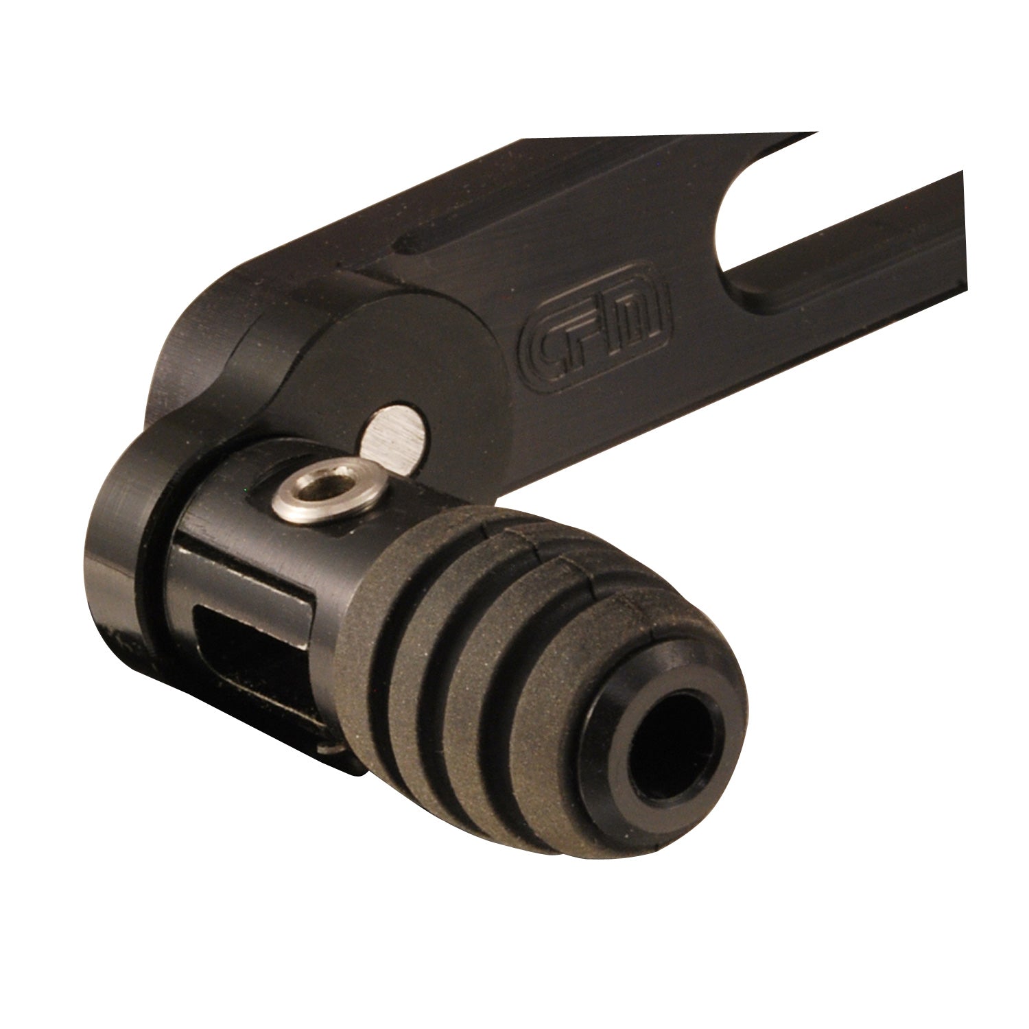 Eccentric Folding Toe Piece - Black - Heavy Duty Adjustable Replacement Part for Industrial Machinery & Equipment - Perfect for CNC Machines, Lathes, and Milling Operations