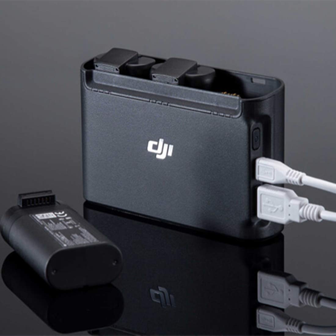 DJI Mavic Mini Genuine Two-Way Battery Charging Hub - Fast Dual Charger for DJI Mavic Mini Drone Batteries - Perfect for Travel and Outdoor Aerial Photography