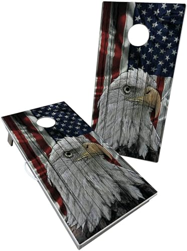 Bald Eagle American Flag