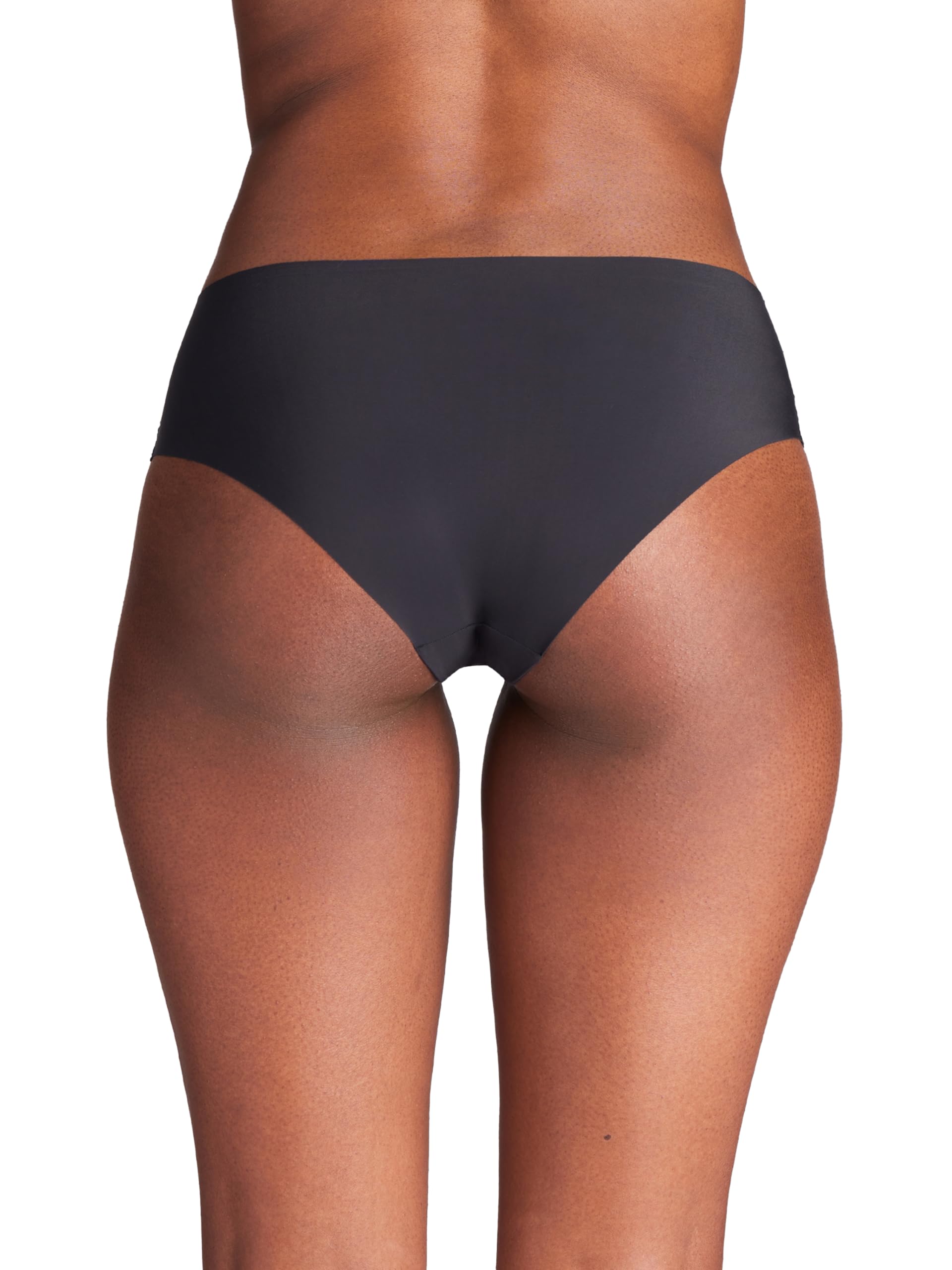 Under Armour Women's 3-Pack Pure Stretch No Show Hipster Underwear - Ultra Soft, Breathable & All-Day Comfort for Workouts, Yoga & Everyday Wear