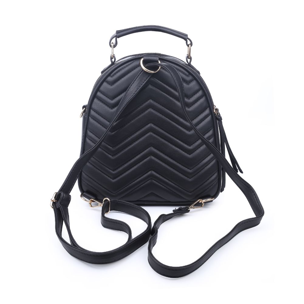 Constance V Stitch Double Zip Backpack - Stylish & Durable Laptop Backpack for Women & Men - Perfect for Work, Travel & School