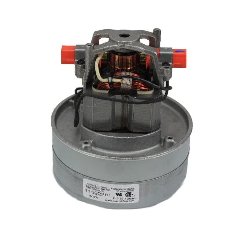 Ametek Lamb 120V Thru Flow Vacuum Blower Motor Replacement - High Performance for Industrial & Commercial Applications