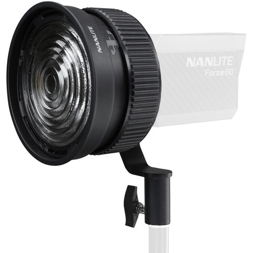 Nanlite FL 11 Fresnel Lens for Forza 60 - Professional Photography Lighting Accessory for Studio, Film & Video Production