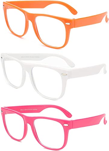 Orange, White, Pink