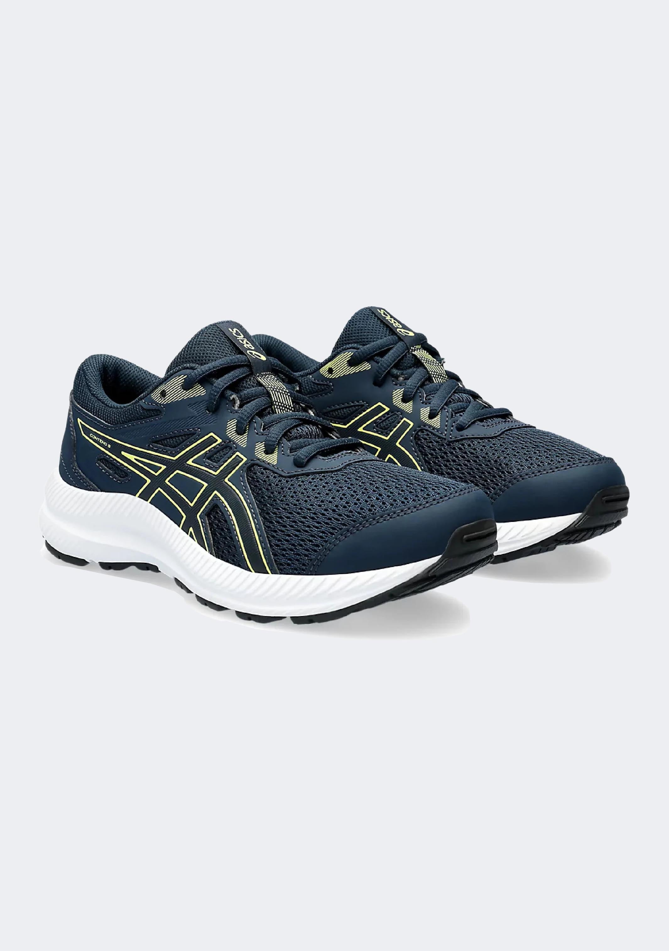 ASICS Kids' Contend 8 GS Running Shoes - Lightweight & Breathable Sneakers for Boys & Girls - Perfect for School, Sports & Daily Activities