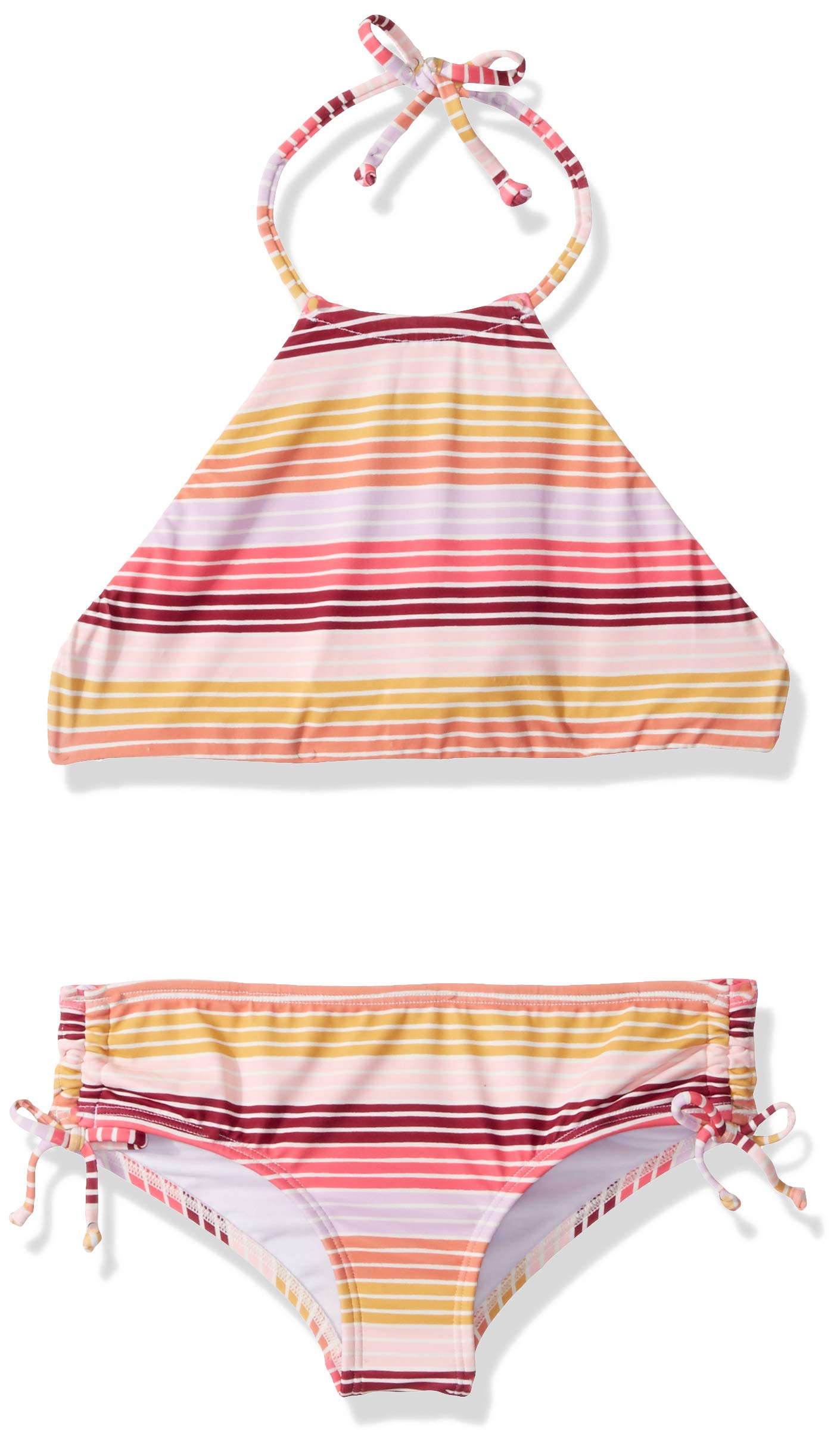 Billabong Girls' High Neck Two Piece Bikini Swim Set - Trendy Summer Swimwear for Teens & Juniors | Perfect for Beach Vacations, Pool Parties & Water Sports