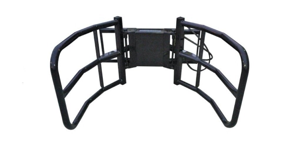 Blue Diamond® Bale Squeeze Attachment for Tractors - Heavy Duty Hay Bale Handling Equipment for Farming & Agriculture | Perfect for Livestock Feed Management & Barn Organization