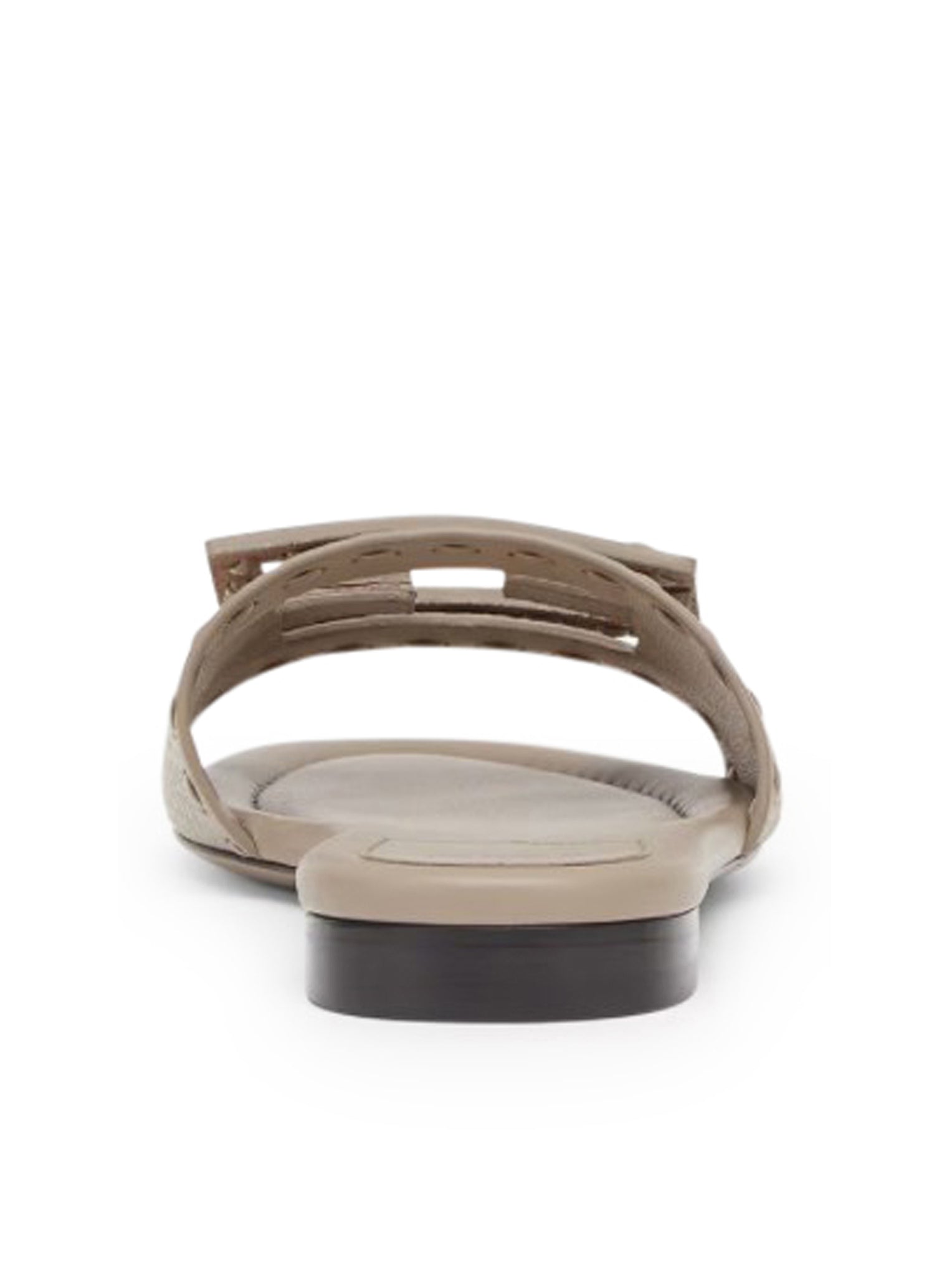 Dove Grey Leather Baguette Slippers for Women - Soft & Comfortable House Shoes - Perfect for Home, Lounge & Indoor Wear