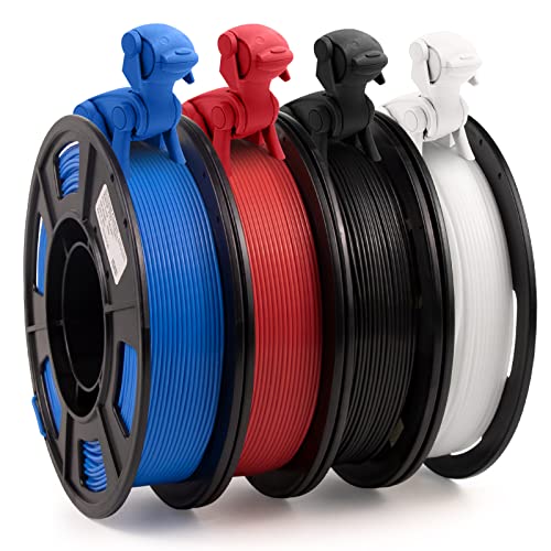 Pla+ Black, White, Red, Blue