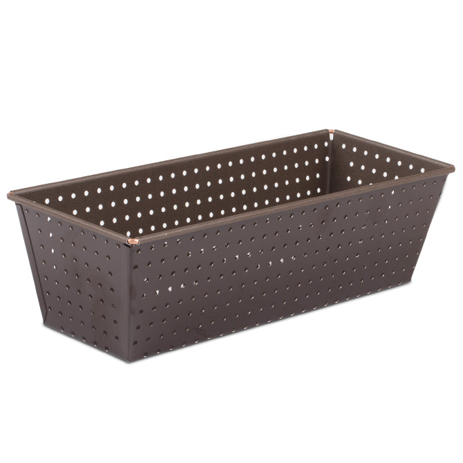 Nonstick Perforated Bread Baking Pan - Perfect for Homemade Artisan Loaves, Sourdough, and French Bread
