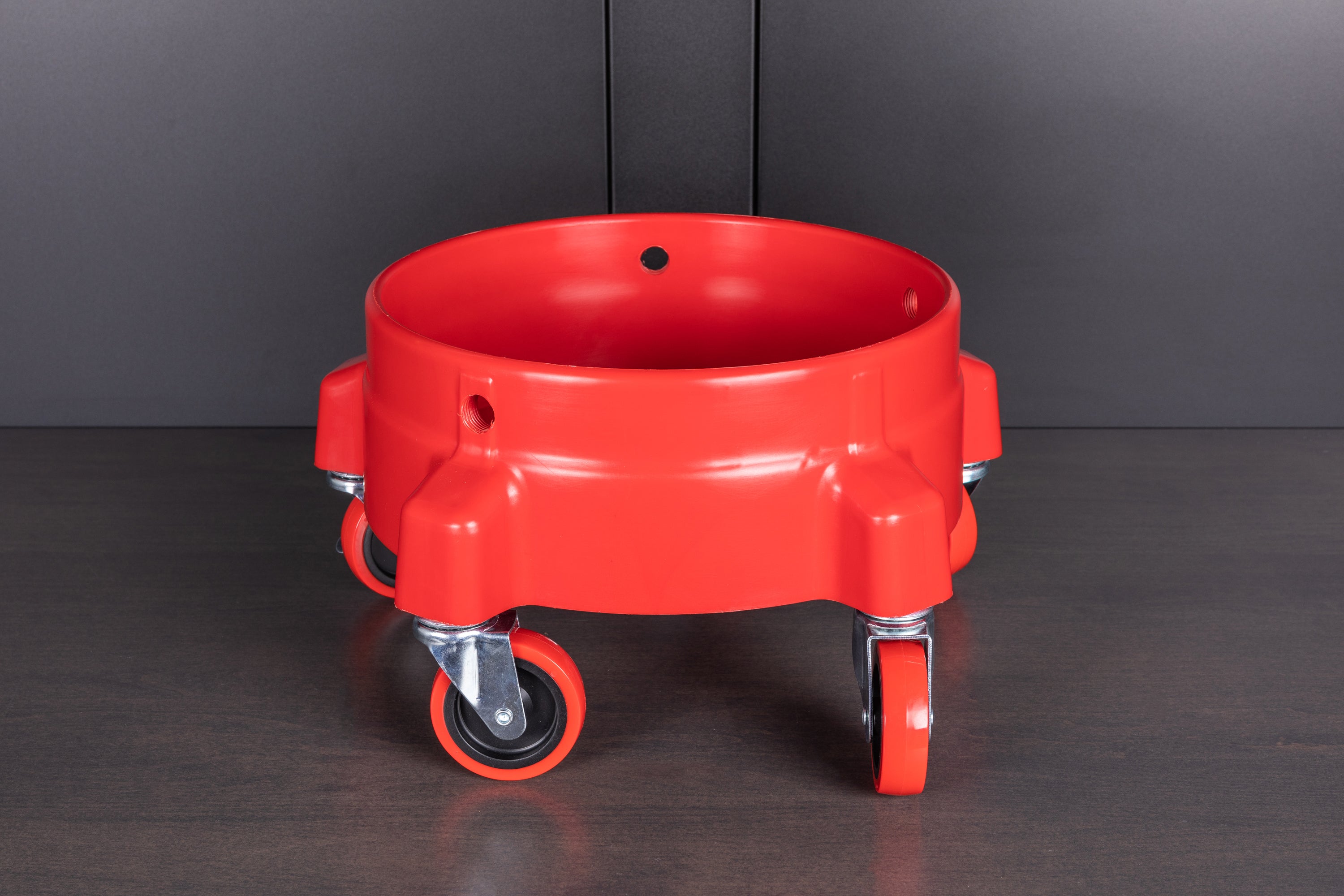 Heavy Duty Bucket Dollies with 4 Swivel Casters - Portable Utility Cart for Moving Buckets, Pails, and Containers - Ideal for Cleaning, Painting, and Construction Worksites