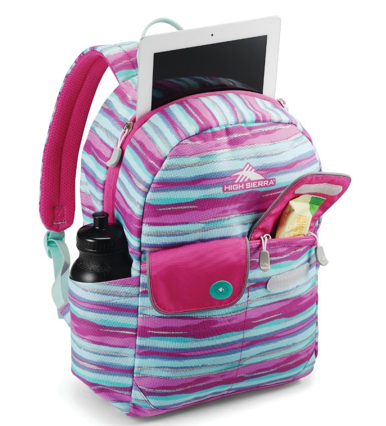High Sierra Chiqui Backpack - Lightweight Durable Hiking Backpack for Women & Men, Water-Resistant Daypack for School, Travel & Outdoor Adventures