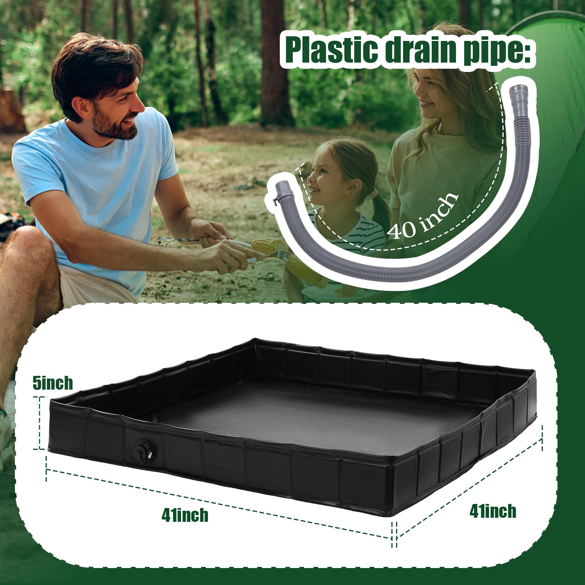 Foldable Shower Base 41