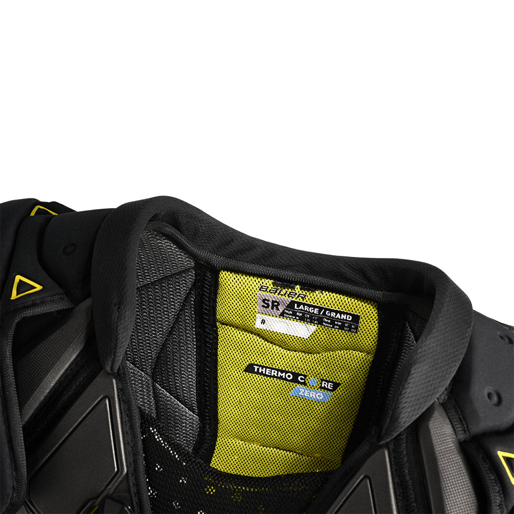 Bauer Supreme Mach Intermediate Ice Hockey Shoulder Pads - Youth & Adult Protective Gear for Hockey Players - Perfect for Games, Practice & Training Sessions