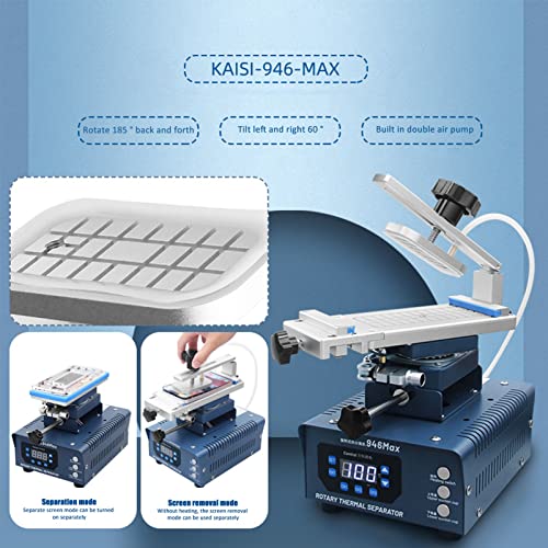 Professional LCD Screen Separator Machine - 110-240V Mobile Phone Screen Repair Tool for iPhone, Samsung | Perfect for Cellphone Repair Shops & DIY Technicians