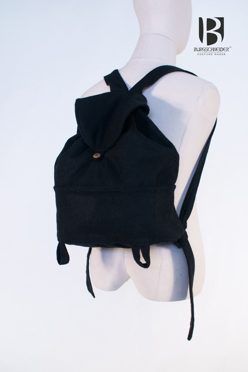 Premium Robin Black Backpack - Durable & Stylish for School, Travel & Outdoor Adventures