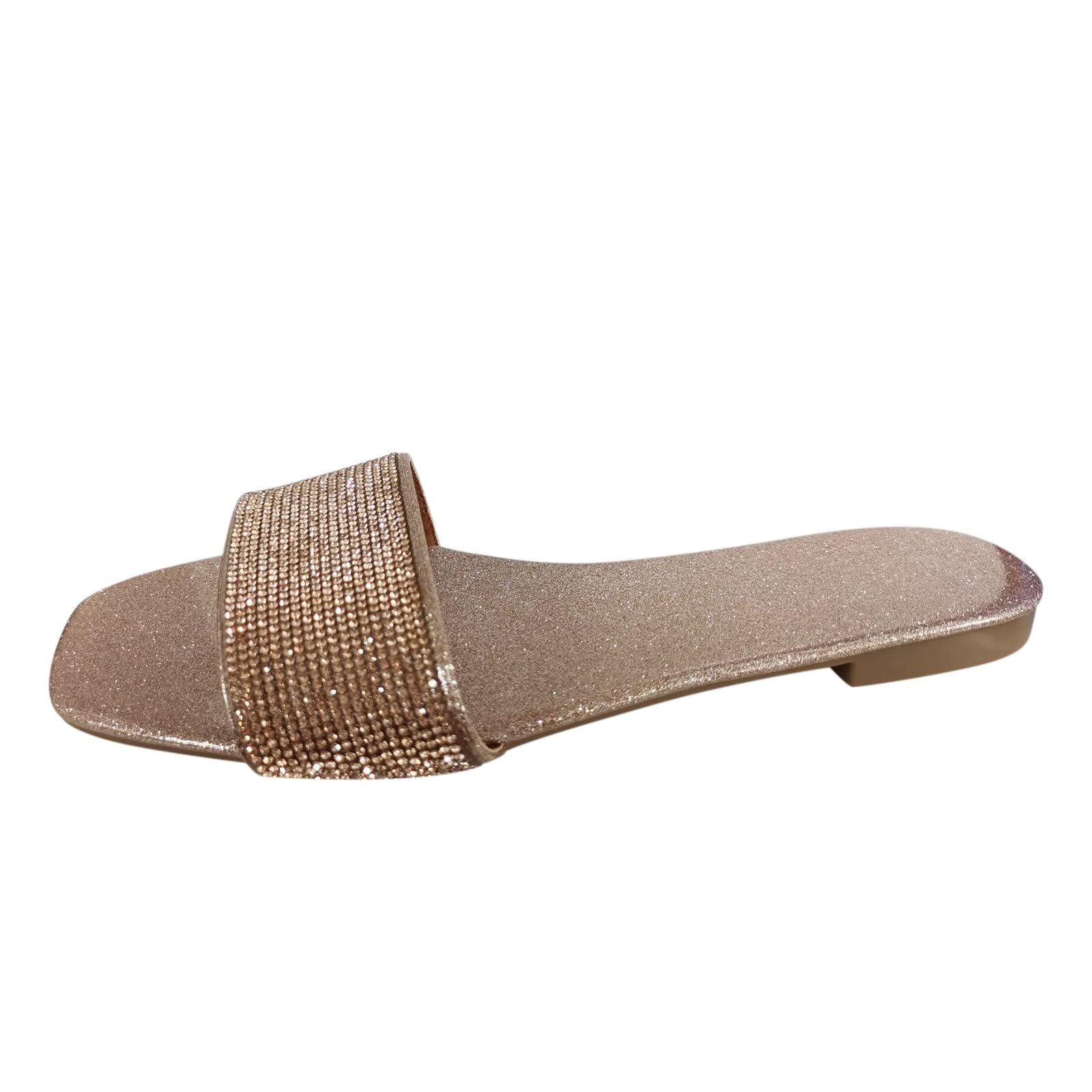 Women's Breathable Flat Plush Slippers - Comfortable Indoor/Outdoor Casual Shoes - Size 7 - Perfect for Home, Office & Relaxation