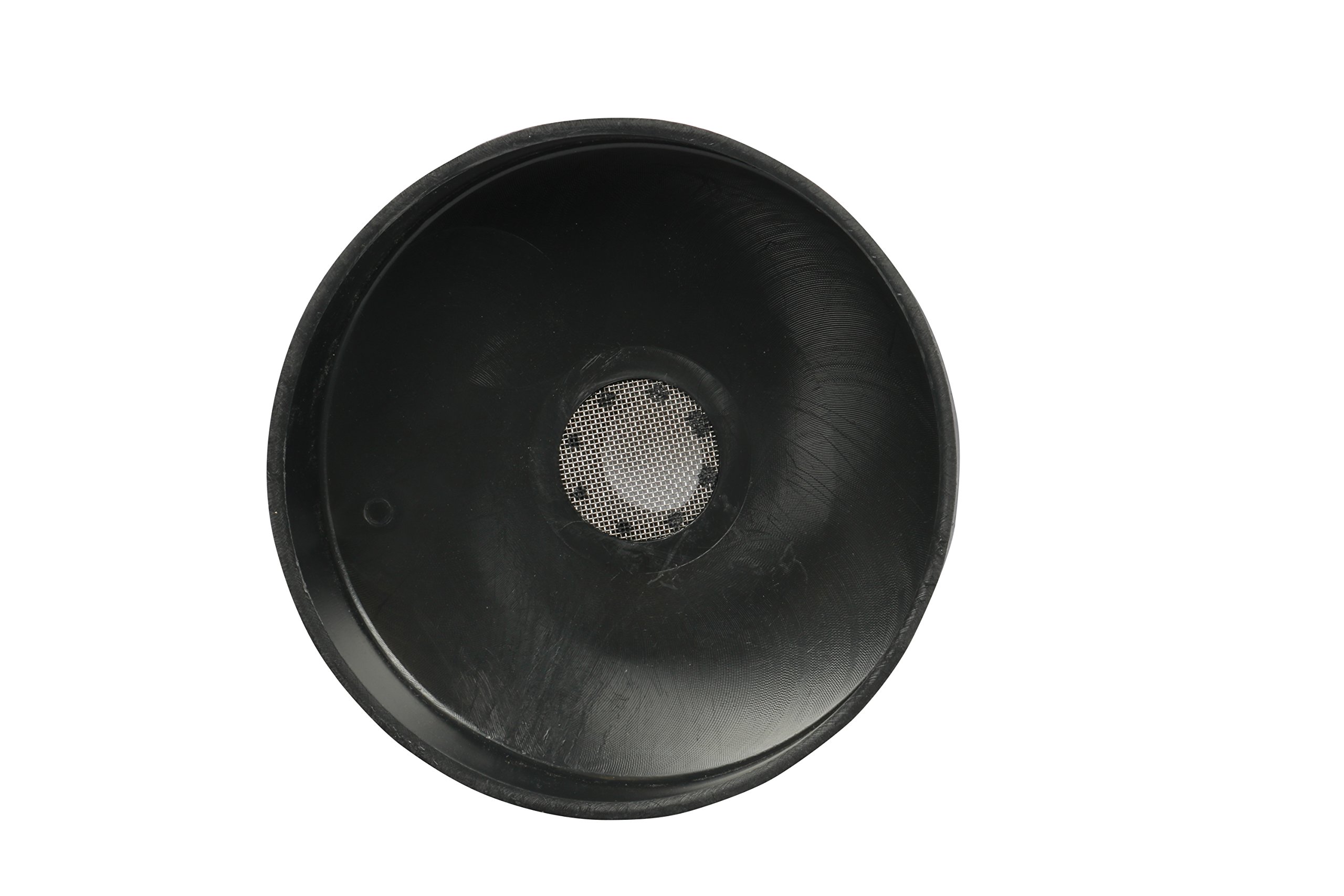 WIRTHCO 32900 Funnel King 4 Quart Drum Funnel with Removable Screen - Heavy Duty Oil Gas Fluid Transfer Funnel for Automotive, Marine & Industrial Use