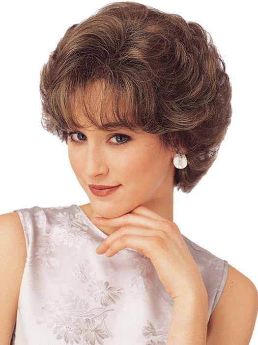 Betty Synthetic Wig with Mono Top - Natural Look & Comfortable Fit for Daily Wear, Cosplay, and Special Events