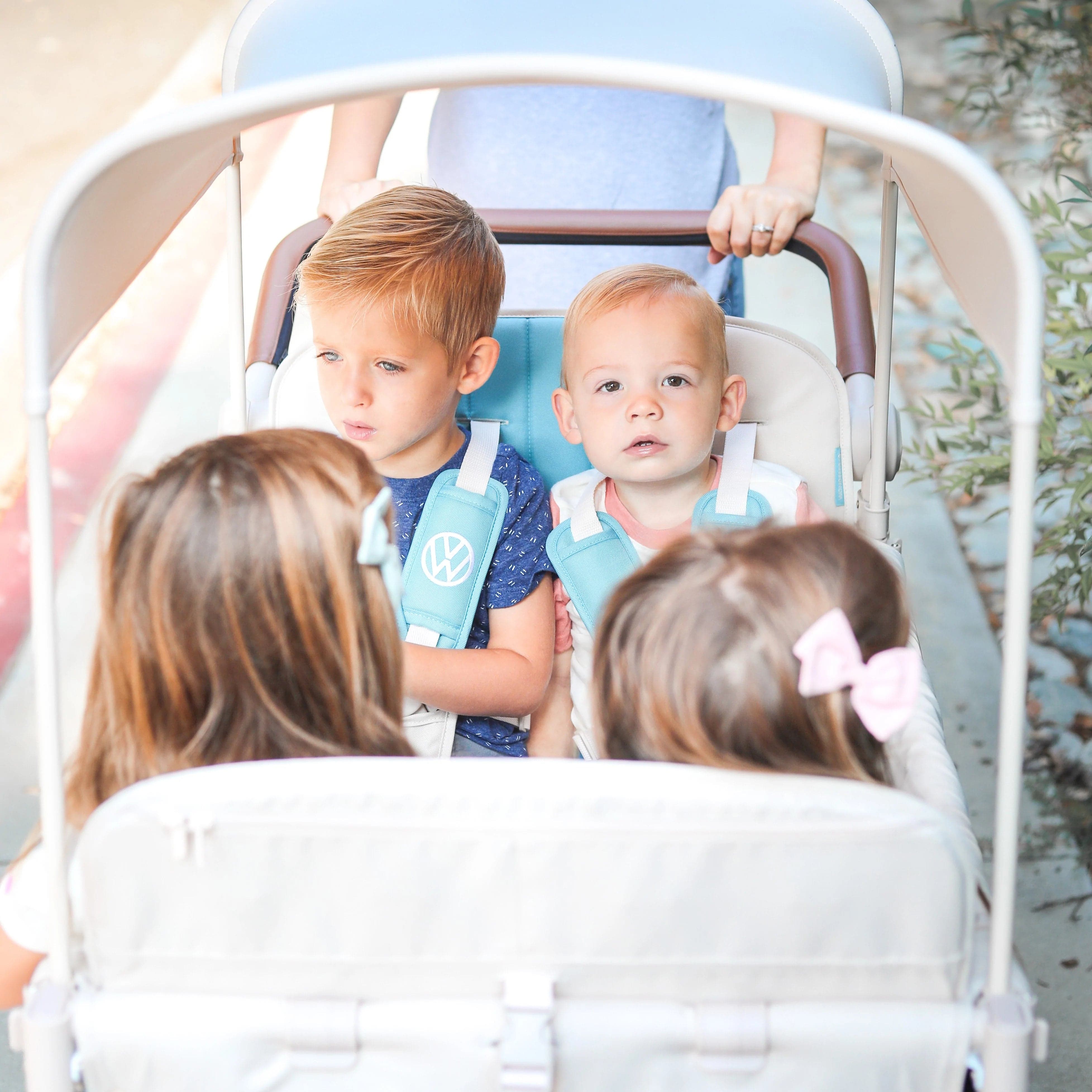 Wonderfold Wagon Volkswagen Special Edition 4-in-1 Stroller Wagon for Kids - Perfect for Beach Outings, Park Adventures, and Family Travel