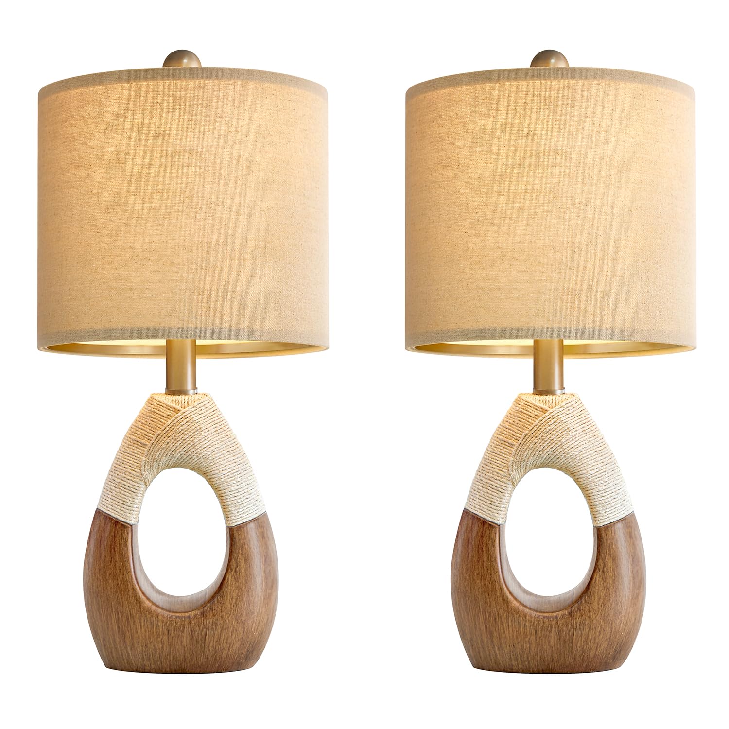 OYEARS Boho Table Lamps Set of 2 - 19
