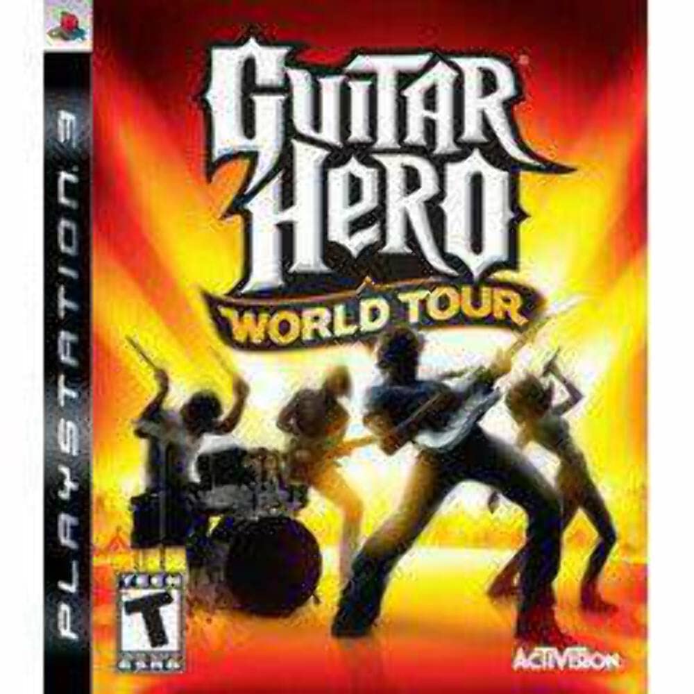 Guitar Hero World Tour for PlayStation 3 - Complete Game Only | Rock Band Video Game for PS3 | Perfect for Parties, Music Lovers & Gaming Enthusiasts