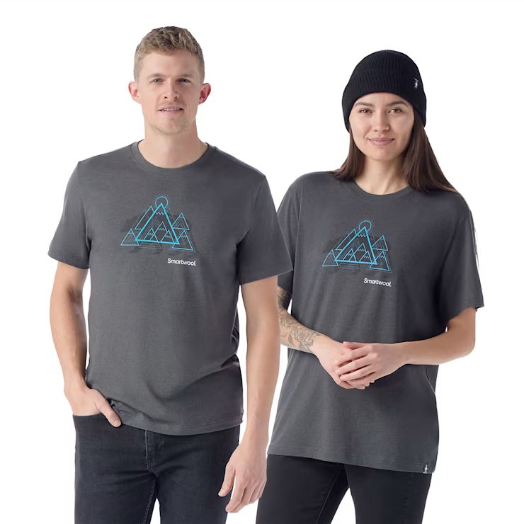 Bear Range Graphic Short Sleeve T-Shirt for Men & Women | Unisex Casual Cotton Tee with Nature Design - Perfect for Hiking, Camping and Outdoor Adventures