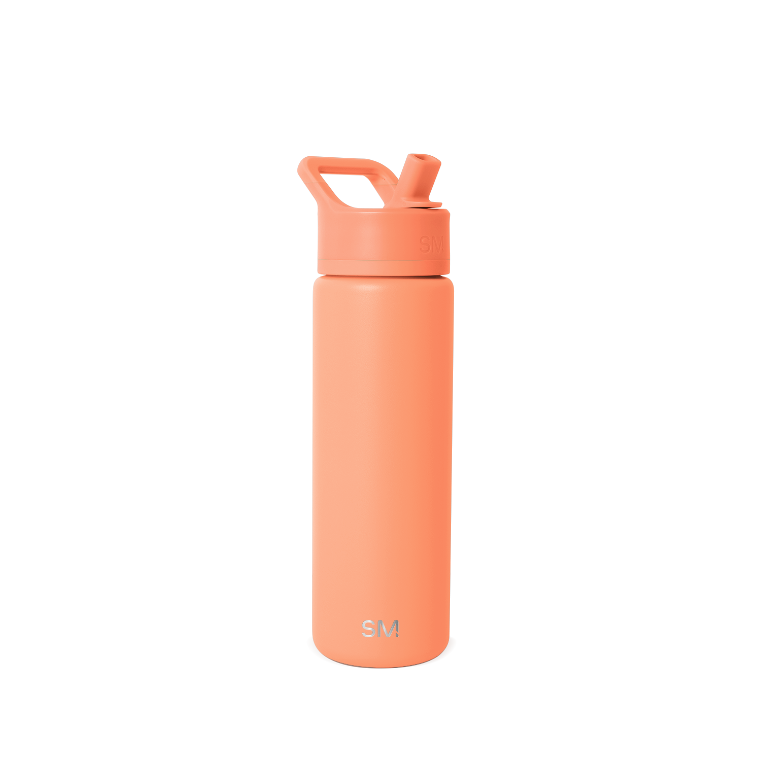 Summit Insulated Water Bottle with Straw Lid - Leak Proof, BPA Free Stainless Steel Thermos for Gym, Hiking & Outdoor Activities
