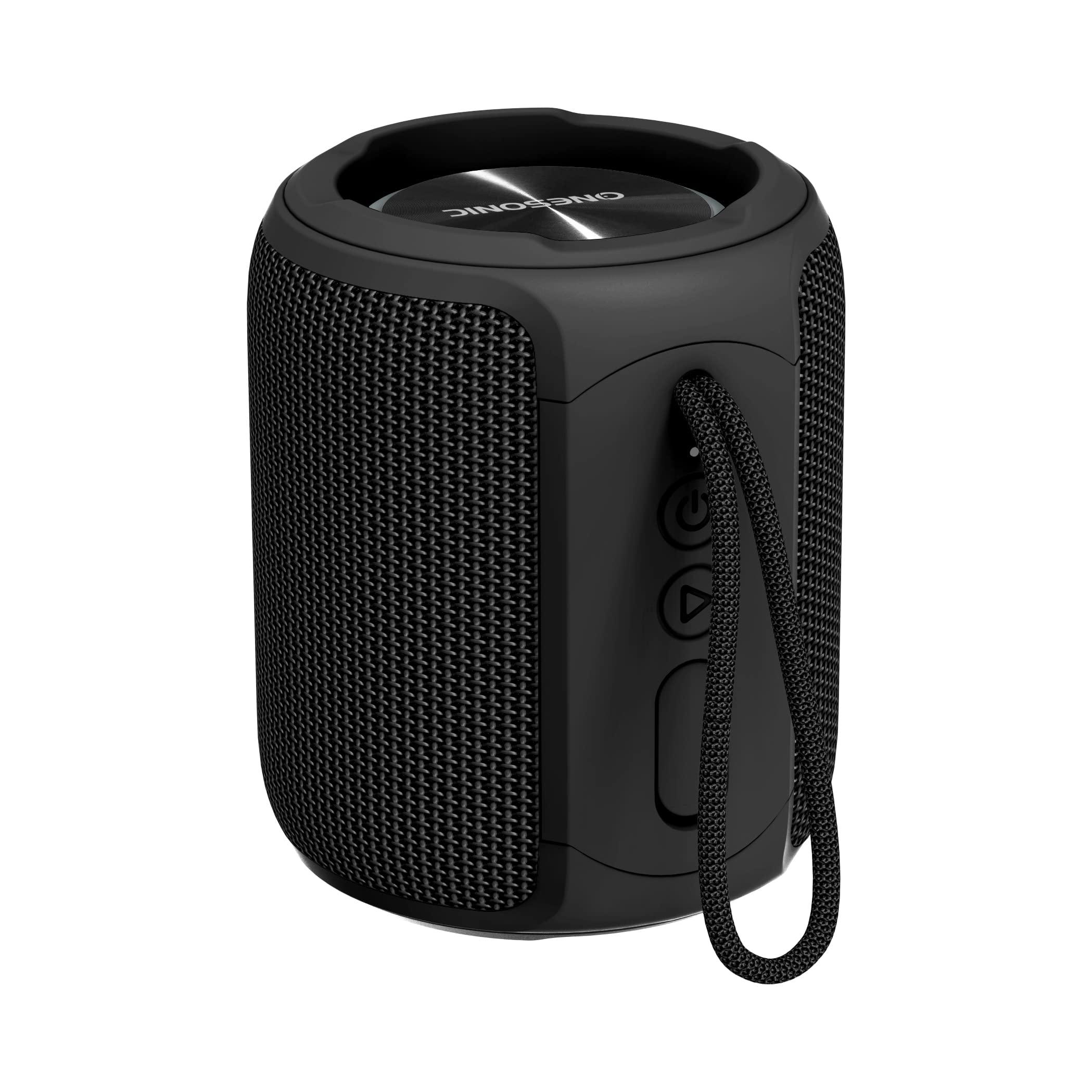ONESONIC Megamaus Wireless Bluetooth Speaker (Black) - HD Audio, True Wireless Stereo Pairing, IPX7 Waterproof, 10H Playtime, 360° Surround Sound - Perfect for Outdoor Adventures, Pool Parties & Home Entertainment