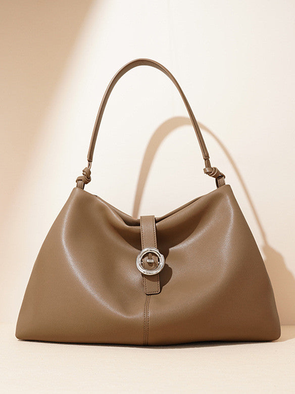 Premium Soft Leather Shoulder Bag for Women - Stylish & Durable Crossbody Purse - Perfect for Work, Travel & Everyday Use