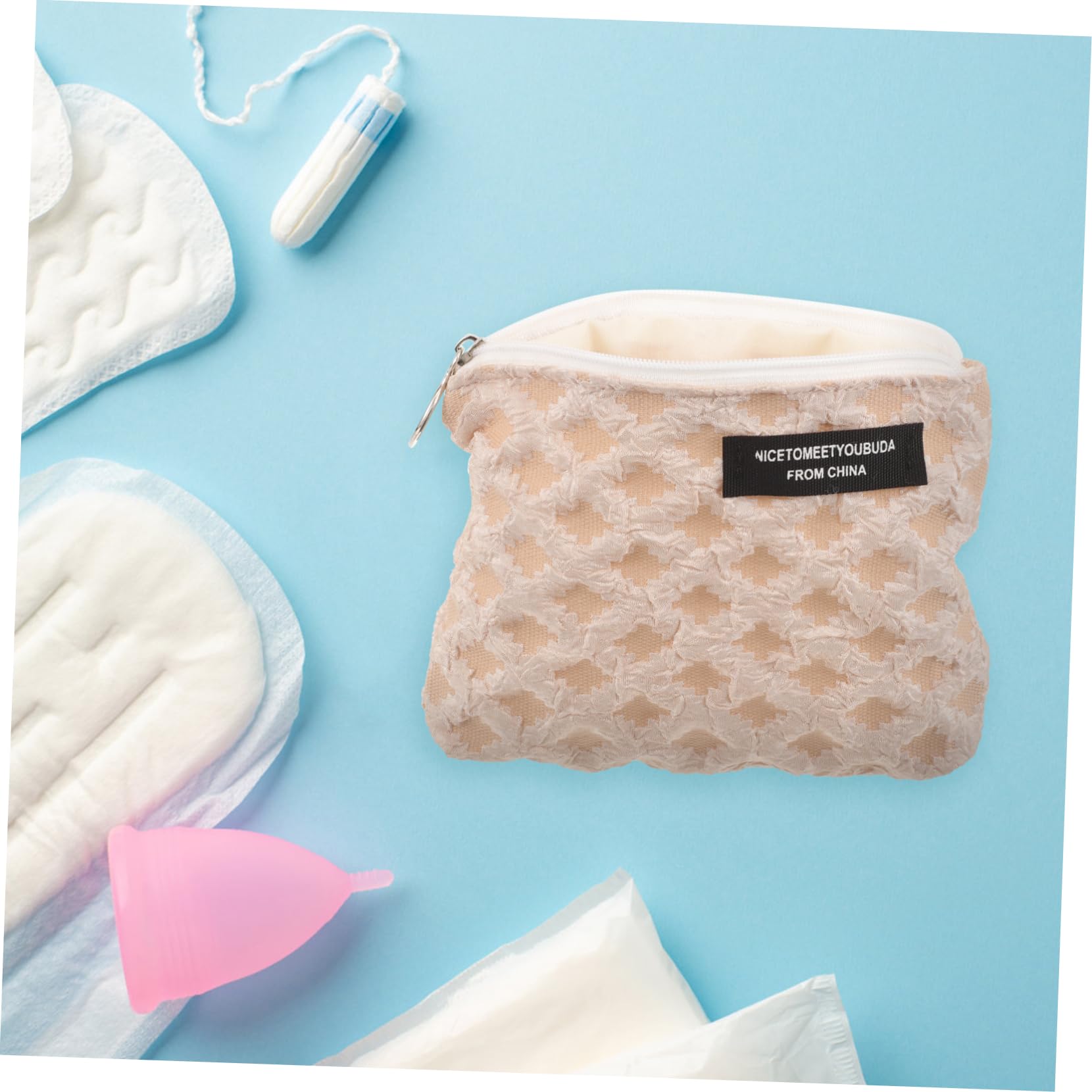 LALAFINA Multifunctional Travel Organizer Bag - Storage Pouch for Towels, Coins, Small Items & Accessories - Perfect for Travel, Home, Office & Daily Use