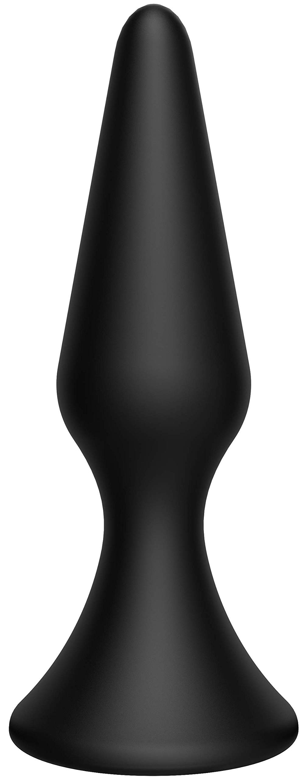 Silicone Anal Butt Plug - Large Black Adult Sex Toy for Prostate Massage & Training | Perfect for Beginners, Couples Play & Solo Pleasure