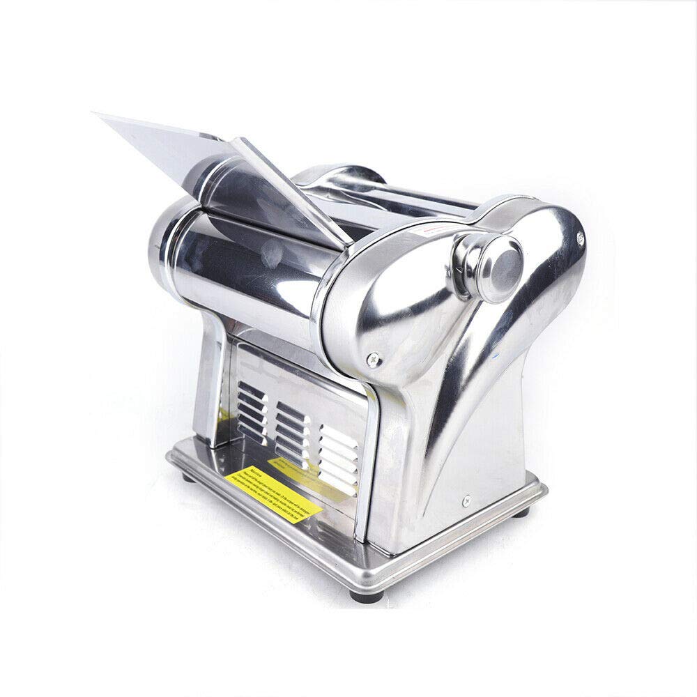 Commercial Electric Automatic Noodle Maker Machine - Pasta Press & Dumpling Skin Dough Roller for Restaurants & Home Kitchens | Perfect for Italian Pasta, Asian Noodles & Homemade Dumplings
