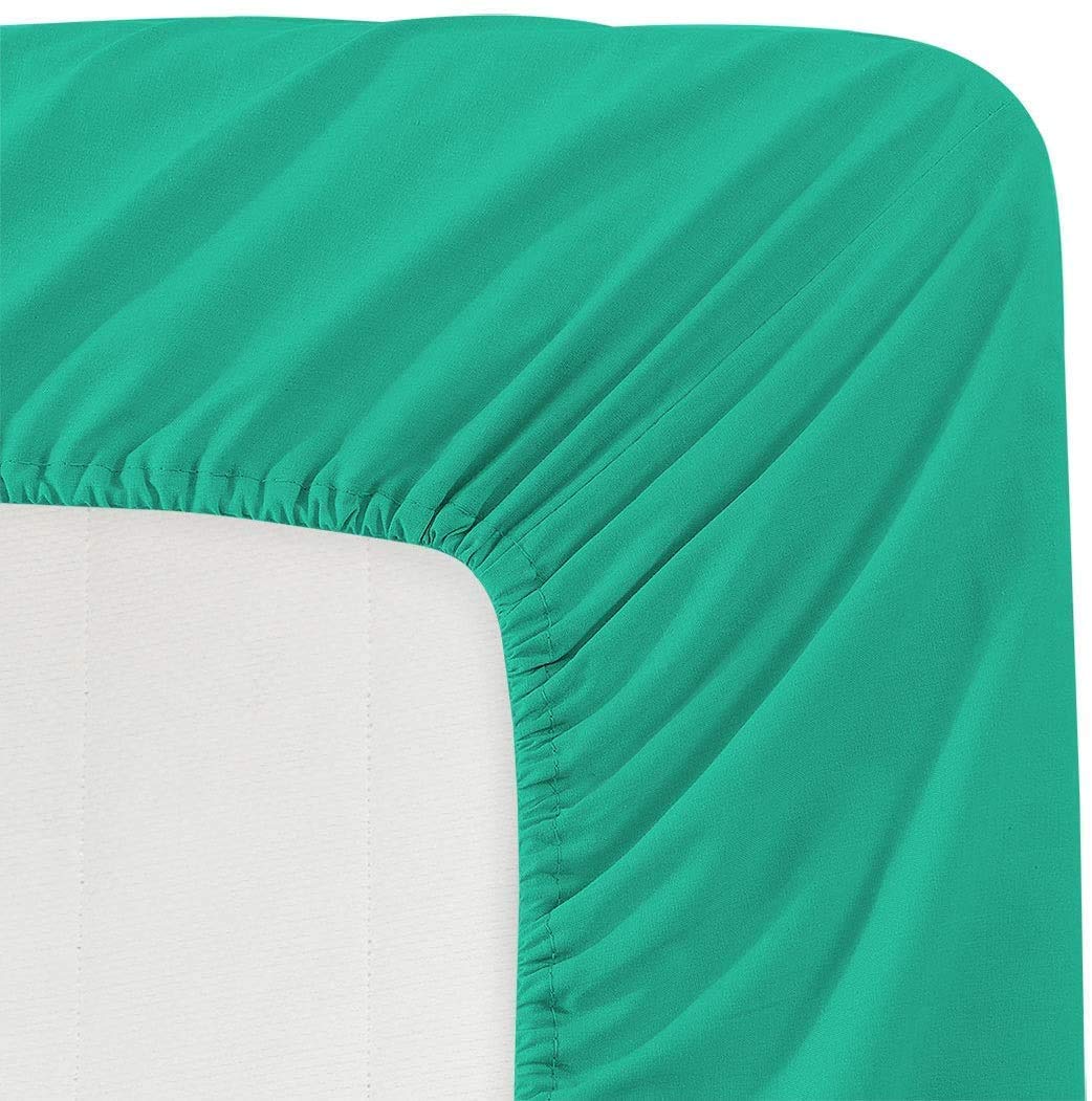 4Pcs RV King Size Sheets Set - 800 Thread Count 100% Organic Cotton Soft & Smooth Bedding - Deep Pocket Fits Mattress Up to 20