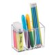Clarity Divided Organizer - Clear Plastic Storage Box for Jewelry, Makeup, and Small Items | Perfect for Travel, Home, and Office Organization