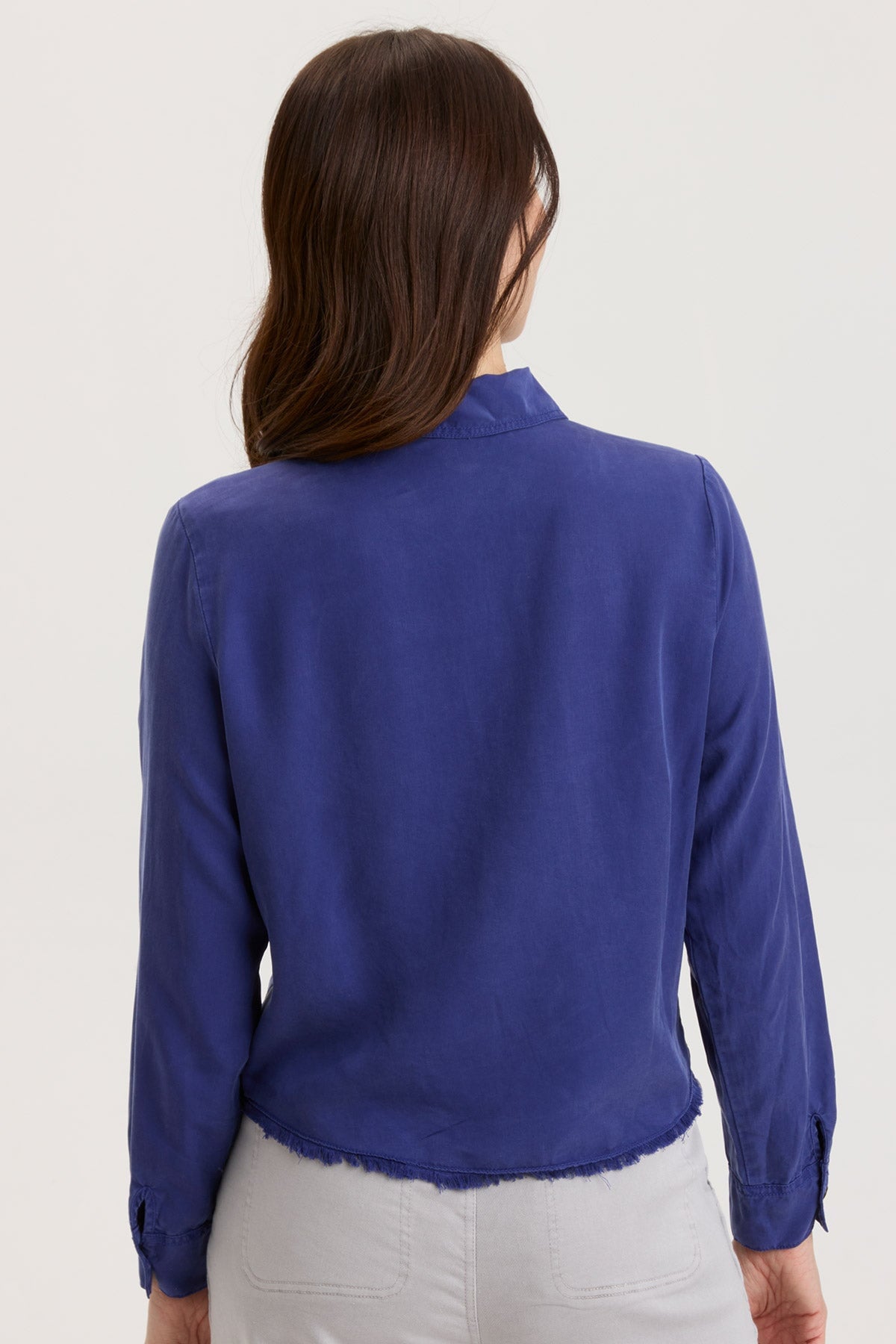 Stylish Paisley Shacket in Egyptian Blue - Trendy Overshirt for Women & Men | Perfect for Casual Outfits, Layering in Fall & Winter