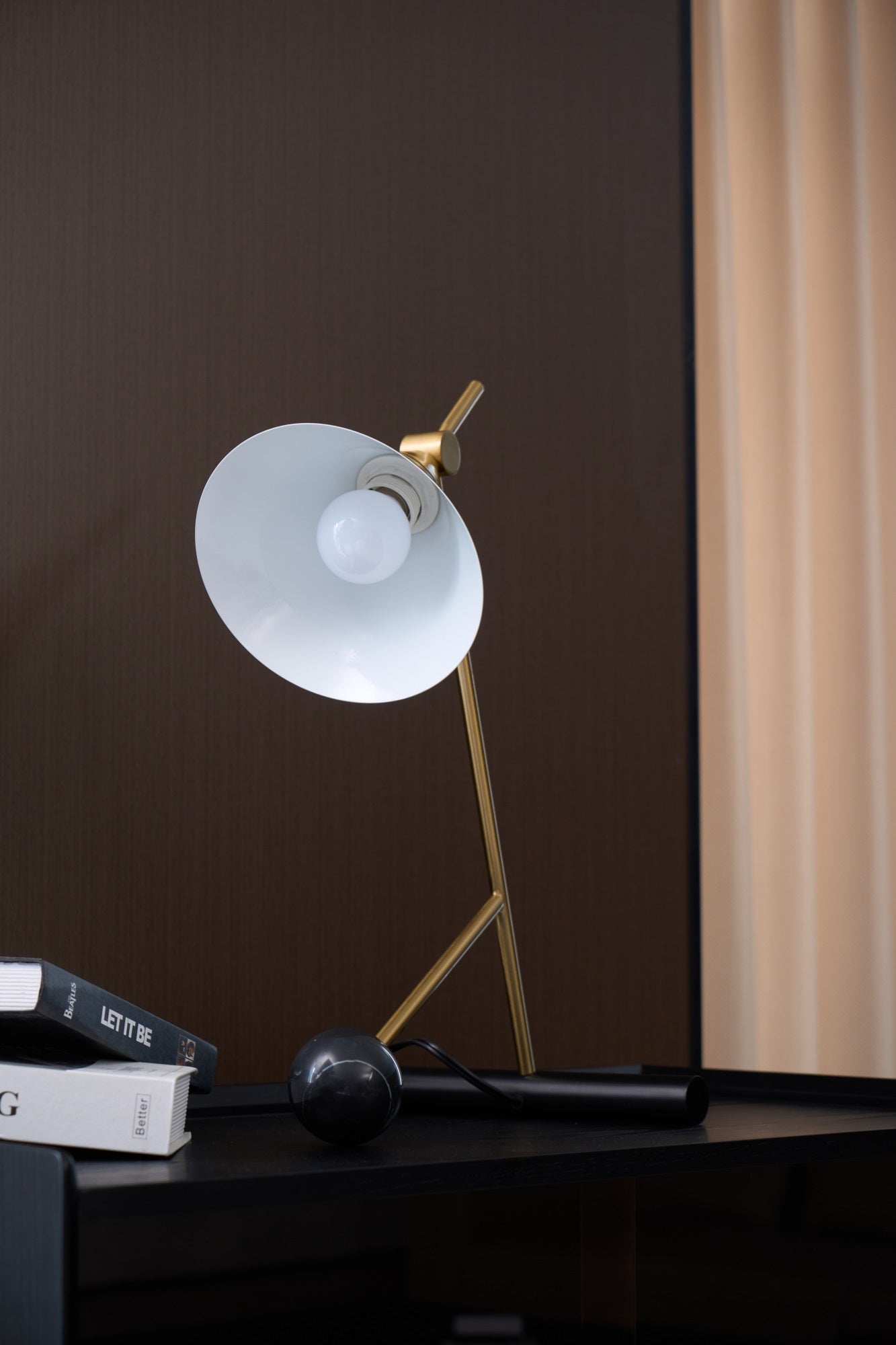 Cleo Table Lamp - Modern LED Desk Light with Adjustable Brightness for Home Office, Bedroom & Study Room - Perfect for Reading, Working & Decor