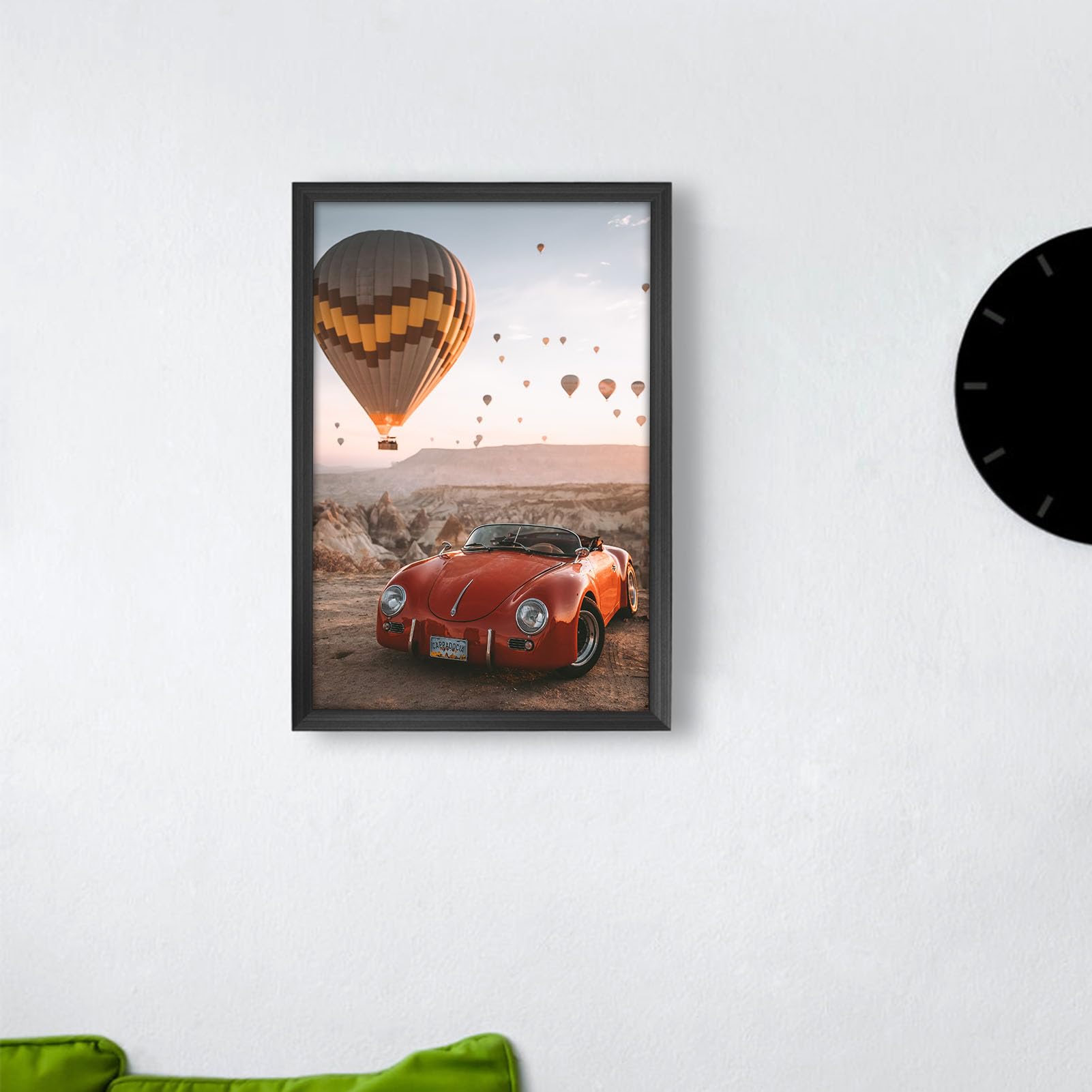Lavezee 11x17 Picture Frame Set of 6 - Black Wall Frames for Displaying 11 by 17 Inch Posters & Photos | Perfect for Home Decor, Office Art, and Gallery Displays