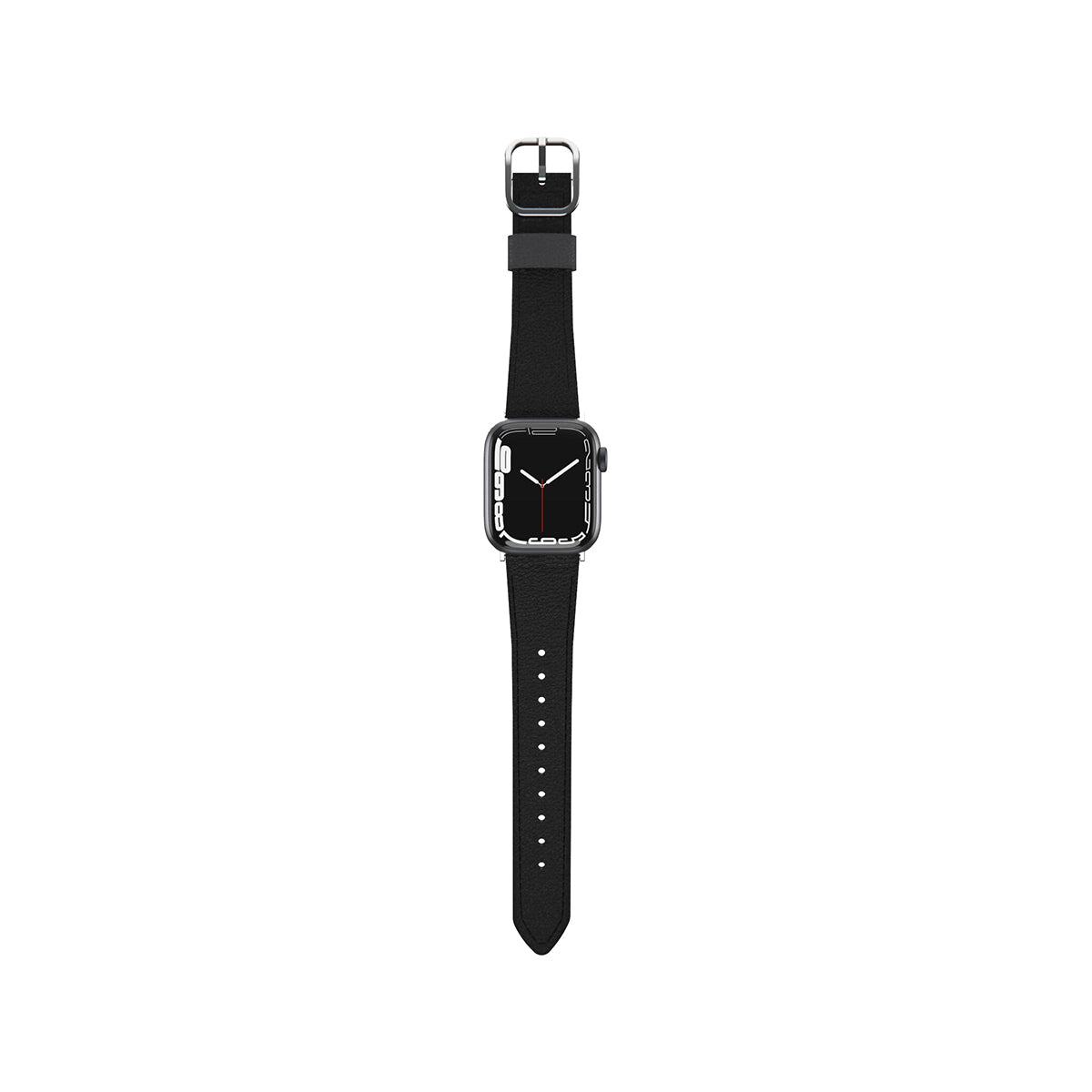 OtterBox Cactus Leather Band for Apple Watch 38mm 41mm - Eco-Friendly Vegan Leather Strap - Compatible with Apple Watch Series 1-9 - Perfect for Work, Gym & Casual Wear - Black