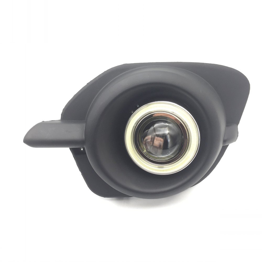 High-Performance LED DRL Angel Eyes Fog Lights - Exact Fit Replacement for Mitsubishi Pajero Sport/Montero Sport - Perfect for Off-Roading, Night Driving & Enhanced Visibility