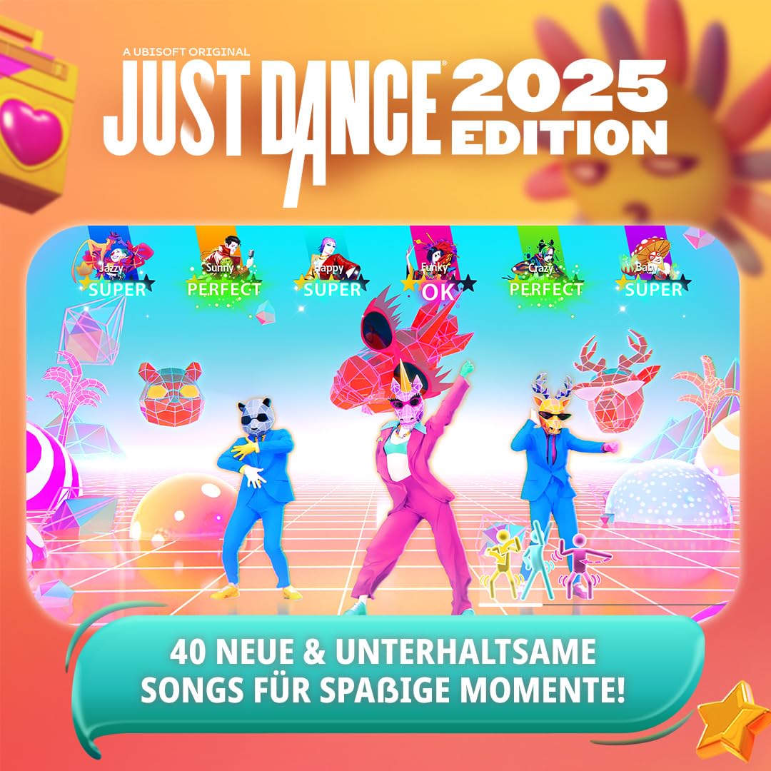 Just Dance 2025 Edition - Digital Code for Nintendo Switch | Fun Dance Party Game for Family & Friends | Perfect for Game Nights, Workouts & Social Gatherings