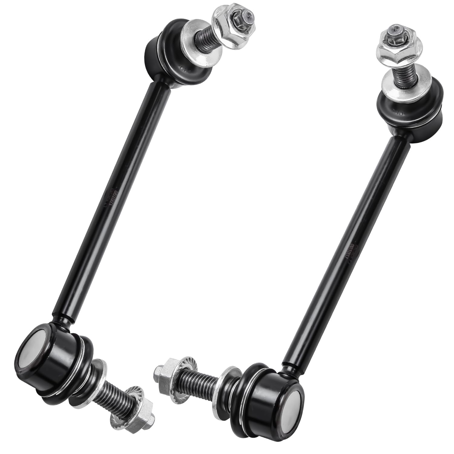 Detroit Axle 6-Piece Front Control Arm Kit for Chrysler 300, Dodge Challenger, Charger & Magnum - 4 Lower Forward/Rearward Control Arms & 2 Sway Bars - Replacement Suspension Parts for Smooth Ride & Handling (Ideal for Daily Commuting, Performance Driving & Off-Road Adventures)
