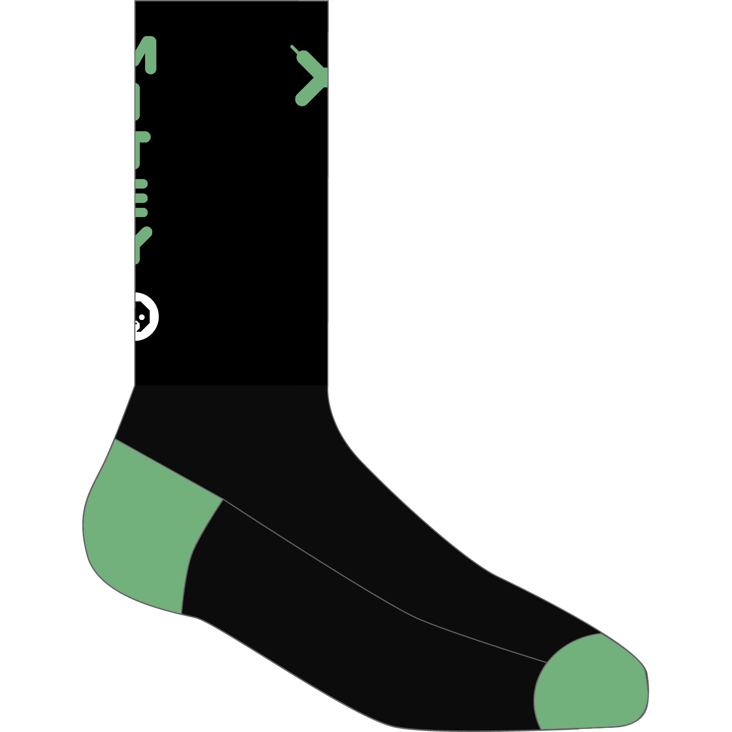 Premium MITEY CLUB Socks for Men & Women - Soft, Comfortable & Durable Cotton Crew Socks - Perfect for Running, Hiking, Workouts & Everyday Wear