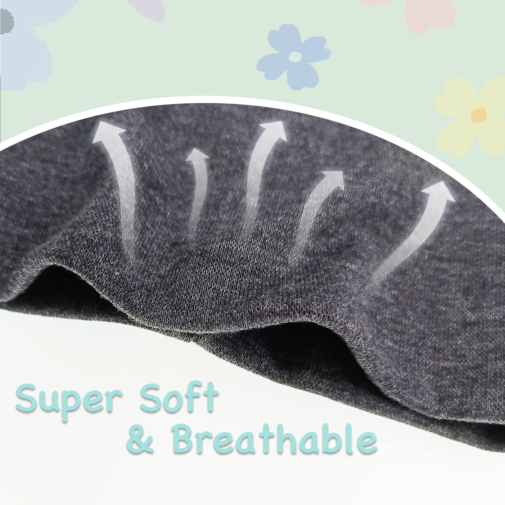Baby Hats with Scratch Mittens Set - Soft Unisex Newborn Beanie Caps for Boys & Girls - Perfect for Hospital, Winter & Photoshoots