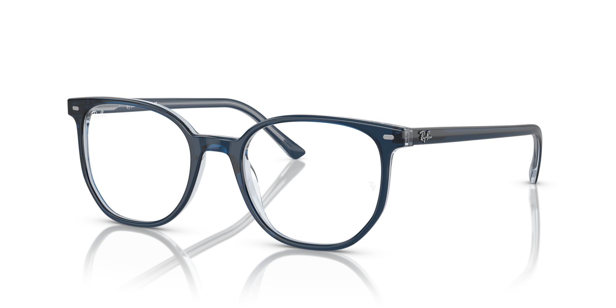 Ray-Ban Rx5397 Elliot Round Prescription Eyeglass Frames for Women - Classic Retro Style Optical Glasses for Reading, Work & Everyday Wear